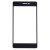 Replacement Front Glass For Oppo R7 Black By - Maxbhi Com
