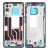 Lcd Frame Middle Chassis For Realme X7 Pro Ultra White By - Maxbhi Com