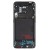 Lcd Frame Middle Chassis For Oppo Reno Black By - Maxbhi Com