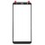 Replacement Front Glass For Samsung Galaxy J6 Plus Black By - Maxbhi Com