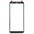 Replacement Front Glass For Samsung Galaxy J6 Plus Black By - Maxbhi Com