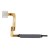 Fingerprint Sensor Flex Cable For Nokia G60 Black By - Maxbhi Com