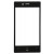 Replacement Front Glass For Nokia Lumia 928 Black By - Maxbhi Com
