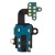 Handsfree Audio Jack Flex Cable For Samsung Galaxy Note 4 Usa By - Maxbhi Com