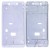 Lcd Frame Middle Chassis For Oppo A35 2015 Black By - Maxbhi Com