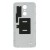 Back Panel Cover For Lg K8 2017 Silver - Maxbhi Com