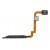 Fingerprint Sensor Flex Cable For Xiaomi Redmi Note 10 White By - Maxbhi Com