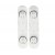 Volume Side Button Outer For Apple Iphone 12 White By - Maxbhi Com