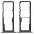 Sim Card Holder Tray For Nokia C31 Black - Maxbhi Com