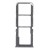 Sim Card Holder Tray For Realme 8 Black - Maxbhi Com