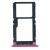 Sim Card Holder Tray For Xiaomi Mi 8 Lite Pink - Maxbhi Com