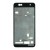 Lcd Frame Middle Chassis For Asus Zenfone 3 Max Zc520tl Black By - Maxbhi Com