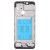 Lcd Frame Middle Chassis For Samsung Galaxy M02s Black By - Maxbhi Com