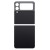 Back Panel Cover For Samsung Galaxy Z Flip 3 Black - Maxbhi Com