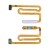 Fingerprint Sensor Flex Cable For Samsung Galaxy A14 5g White By - Maxbhi Com