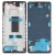 Lcd Frame Middle Chassis For Xiaomi Redmi Note 12 Pro Black By - Maxbhi Com