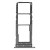 Sim Card Holder Tray For Motorola Moto E20 Grey - Maxbhi Com