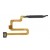 Fingerprint Sensor Flex Cable For Xiaomi Poco X4 Pro 5g Black By - Maxbhi Com