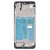 Lcd Frame Middle Chassis For Motorola Moto G52 White By - Maxbhi Com