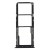 Sim Card Holder Tray For Xiaomi Redmi 9t Black - Maxbhi Com