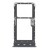 Sim Card Holder Tray For Motorola Moto G62 5g Grey - Maxbhi Com