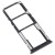 Sim Card Holder Tray For Xiaomi Redmi A1 Plus Black - Maxbhi Com