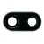 Camera Lens For Xiaomi Redmi 6a Black By - Maxbhi Com