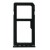 Sim Card Holder Tray For Nokia 6 Black - Maxbhi Com