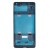 Lcd Frame Middle Chassis For Huawei Enjoy 7 Plus White By - Maxbhi Com