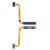 Fingerprint Sensor Flex Cable For Samsung Galaxy A23 5g Black By - Maxbhi Com