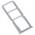 Sim Card Holder Tray For Oppo A95 4g Silver - Maxbhi Com