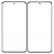 Replacement Front Glass For Oppo Reno 8t 5g Black By - Maxbhi Com