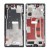 Lcd Frame Middle Chassis For Honor 70 5g Blue By - Maxbhi Com