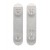 Volume Side Button Outer For Apple Iphone 11 Pro Max Silver By - Maxbhi Com