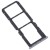 Sim Card Holder Tray For Oppo F17 Black - Maxbhi Com