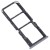 Sim Card Holder Tray For Oppo F17 Black - Maxbhi Com