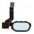 Fingerprint Sensor Flex Cable For Oneplus 3t White By - Maxbhi Com