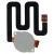 Fingerprint Sensor Flex Cable For Motorola Moto One P30 Play Black By - Maxbhi Com