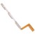 Power Button Flex Cable For Infinix Hot 10 Lite On Off Flex Pcb By - Maxbhi Com