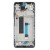 Lcd Frame Middle Chassis For Xiaomi Redmi Note 9 Pro 5g Blue By - Maxbhi Com
