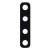 Camera Lens For Samsung Galaxy A9 2018 Black By - Maxbhi Com