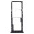 Sim Card Holder Tray For Samsung Galaxy M30 Black - Maxbhi Com