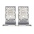 Sim Card Holder Tray For Samsung Galaxy S23 Pluscream - Maxbhi Com