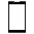Replacement Front Glass For Lenovo Tab 2 A730 Black By - Maxbhi Com