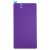 Back Panel Cover For Sony Xperia Z L36h C6603 Purple - Maxbhi Com