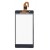 Touch Screen Digitizer For Sony Xperia Zr C5502 Black By - Maxbhi Com