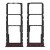 Sim Card Holder Tray For Motorola Moto E13 Black - Maxbhi Com