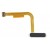 Fingerprint Sensor Flex Cable For Doogee S61 Black By - Maxbhi Com