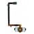 Fingerprint Sensor Flex Cable For Samsung Galaxy S6 Edge White By - Maxbhi Com