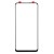 Replacement Front Glass For Vivo Z5x Black By - Maxbhi Com